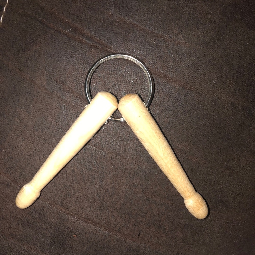 Drumstick keyring